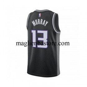 Maglia NBA Sacramento Kings Keegan Murray 13 Jordan Statement Edition 2022-2023 Nero Swingman - Uomo